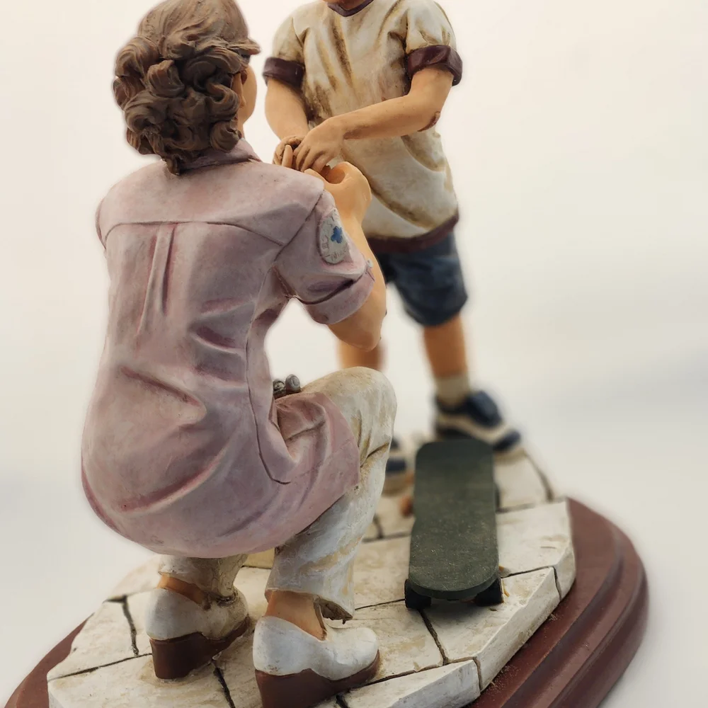 Heartwarming Mother and Son Figurine - Picture 2 of 4